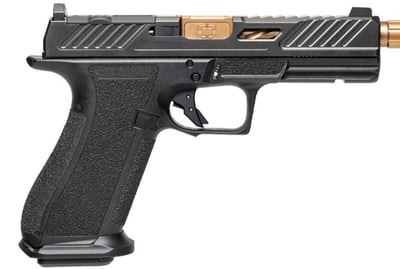 Shadow Systems DR920 Elite 9MM 5" Barrel 10 Rounds BK/BZ OR TB - $607.53 (Email Price) 