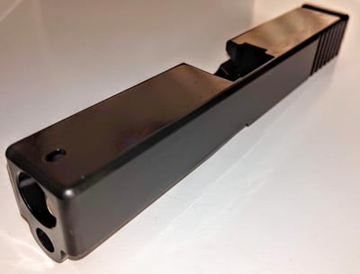 Iron Sight Cut Black Nitride Slide with Rear Serrations for Glock 19 - $139 - Free Ship