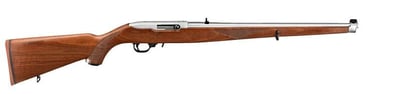 Ruger 10/22 Carbine International 22LR 18.5" 10rd Stainless Walnut Mannlicher Stock - $499.99  ($7.99 Shipping On Firearms)