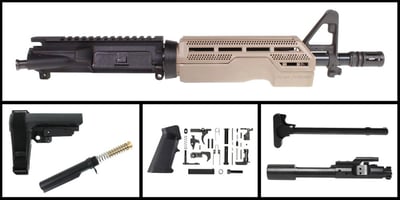 Davidson Defense 'Boss Hog' 10.5" AR-15 5.56 NATO Nitride Drop-In Pistol Full Build Kit - $419.99 (FREE S/H over $120)