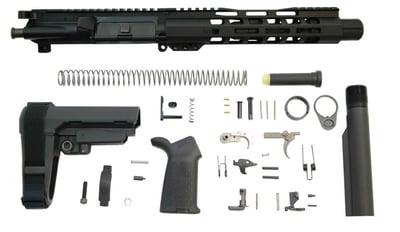 PSA 7.5" 300AAC Blackout 1/8 Phosphate 9" Lightweight M-Lok MOE EPT SBA3 Pistol Kit - $499.99 + Free Shipping