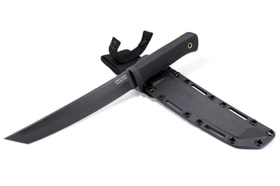 Cold Steel Recon Tanto Fixed Blade 11-3/4" Length with Sheath, Black, 7" - $34.99 (Free S/H over $25)