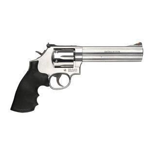 Smith & Wesson 164224 686 Distinguished Combat 357 Mag 6 Round 6" Stainless Steel Black Polymer - $779.99 