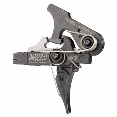 Geissele Automatics LLC - AR-15 SSA X Lightning Bow Trigger Total Pull Weight Range 4.25 - 4.75 lbs. - $199.99 (Free Shipping over $99)