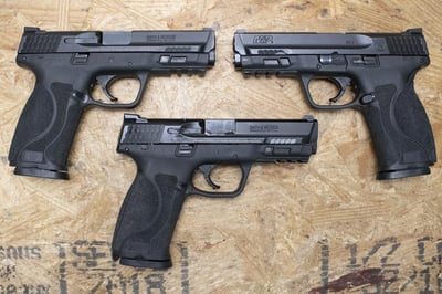Smith & Wesson M&P9 M2.0 9mm Full-Size Police Trade-In Pistols with Night Sights (Good Condition) - $329.99 (Free S/H on Firearms)