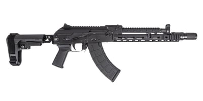 PSA AK-104 SBA3 Pistol 12.5" 7.62x39mm 30rd, Booster Cut Rail, JMAC 360 - $1199.99
