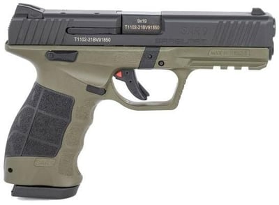 SAR USA SAR9 9mm 4.40" 17+1rds OD Green - $249.99