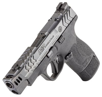 Smith & Wesson M&P9 Shield Plus Carry Comp 4" Barrel 15rd Black - $599 (FREE Shipping on Firearms)