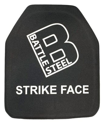 Battle Steel Ballistic Armor Level IV 11x14 - Shooters Cut - $214.98 (Free Shipping)