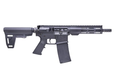 Great Lakes Firearms GL-15 .223 Wylde 7.5" 30-rds AR-Pistol with Brace and Black Cerakote Finish - $449.99