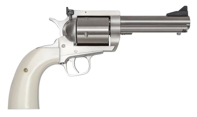 Magnum Research BFR Short Cylinder Revolver BFR44MAG5B6, 44 Rem Mag, 5", White Polymer Grips, 6rd - $1171.85 