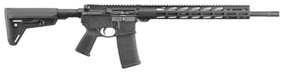 Ruger 8514 AR-556 MPR 223 Rem 18" 30+1 Black Hard Coat Anodized Magpul MOE SL Stock - $756.99