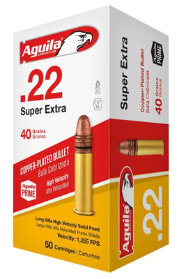 Aguila High Velocity Copper Plated 22 LR 40gr 50Rds - $2.99  ($7.99 Shipping On Firearms)