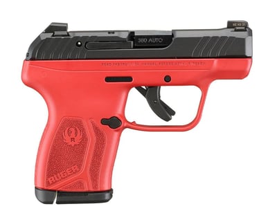 Ruger LCP Max .380 ACP Pistol, Red Titanium/Black - $299.99