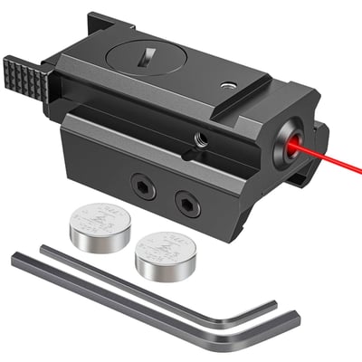 EZshoot Red Laser 20mm Standard Picatinny Weaver Rail - $8.79 w/code "NXT9OOH7" + FREE Shipping