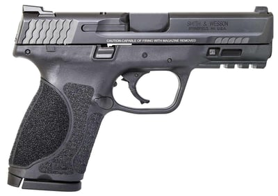 Smith & Wesson 11683 M&P M2.0 Compact 9mm Luger 4" 15+1 Black Armornite Stainless Steel Interchangeable Backstrap Grip - $364.41 