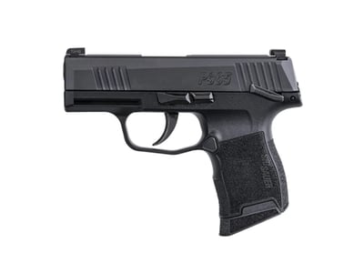 Sig Sauer P365 9mm 3.1" Barrel with Manual Safety 10 Round Polymer Black - $499.99 + Free Shipping