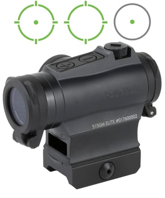 Holosun HE515GM-GR Green Dot 1/3 Co-Witness 2MOA - $267.64 + Free Shipping 