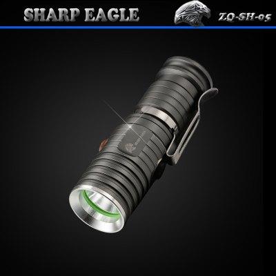 SHARP EAGLE ZQ - SH - 05 Cree XPE 600Lm 3 Modes 5500K LED Flashlight - $2.91 shipped after code "SDSHARP" and 61 EB points used