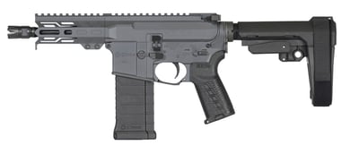 CMMG Banshee MK4 Pistol Sniper Grey 5.7 X 28 5" Barrel 40-Rounds RipBrace - $1166.96