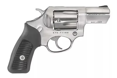 Ruger SP101 9mm 2.25" 5 Round Revolver Black/Stainless - $479 