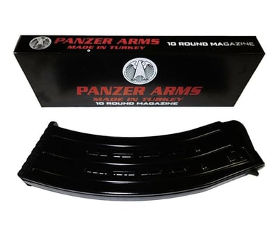 Panzer Arms 10rd 12 Gauge Magazine Black - $24.99