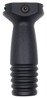 Ergo Pop Bottle Vertical Forward Grip Black Polymer, Ribbed Lower for Picatinny Rail - $10.94 (Add to cart for best price)