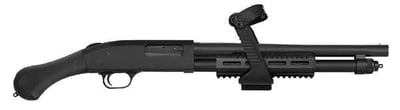 Mossberg 590 Shockwave Shock 'N' Saw Blued 12 Gauge 14.38" 3" 5+1 Fixed Raptor Grip Stock Cylinder Bore - $379.99 