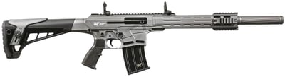 Gforce Arms GF-12AR Semi-Automatic 12 Gauge Shotgun with Cerakote Tactical Gray Finish - $189.99 