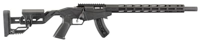 Ruger Precision Rimfire 17 HMR 18" 9+1 Black - $420.66