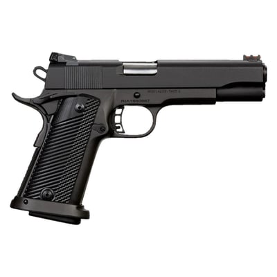 Rock Island Rock Ultra FSHC 10mm Auto Caliber with 5" Barrel, 16+1 Capacity, Overall Black Parkerized Finish Steel, Beavertail Frame, Serrated Slide & Black G10 Grip - $413.98 after code JULY4 
