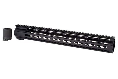 15 inch M-LOK Free Float Rail – Black - $52.95