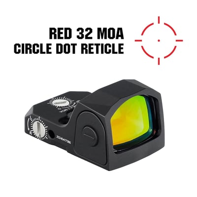 ohhunt RD-005 32 MOA Red Dot Sight fits RMR Footprint/Picatinny Mount w/code "45EH6SRE" - $38.47 (Free S/H over $25)