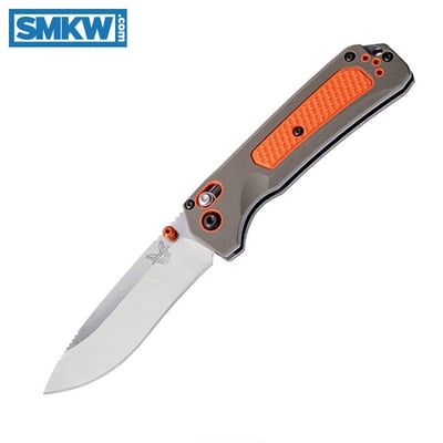 Benchmade Grizzly Ridge Folder CPMS30V Steel Blade Gray Grivory and Versaflex Handle - $99 (Free S/H over $75, excl. ammo)