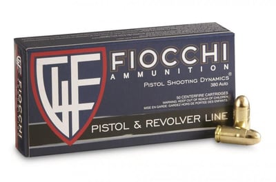 Fiocchi .380 ACP FMJ 95 Grain 1000 Rounds - $275.49 (Buyer’s Club price shown - all club orders over $49 ship FREE)