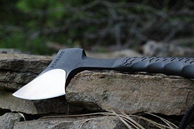 Schrade 11.1" Full Tang Hatchet 3.6" Stainless Steel Blade and TPR Handle - $17.59 (Free S/H over $25)