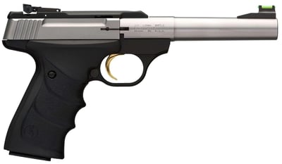 Browning 051442490 Buck Mark Camper *CA Compliant 22 LR 5.50" 10+1 Black Stainless Steel Black Ultragrip RX Grip - $423.32 (Add To Cart)