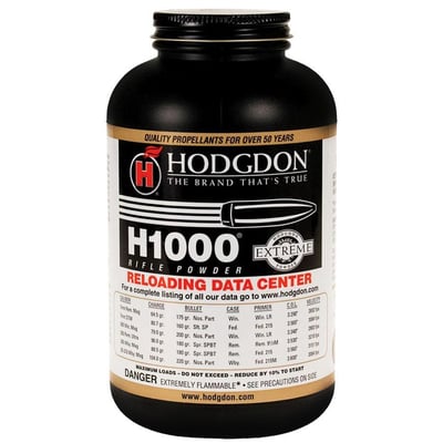 Hodgdon Extreme H1000 Rifle Powder 1 lbs - $49.99 