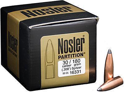 Nosler Partition Bullets 8mm 200 grain - $19.88 (Free S/H over $50)