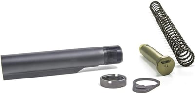 Geissele Premium MIL-SPEC Buffer Tube Assembly with Super 42, H1, 7075-T6, AR-15/M4 - Black - $102.96 