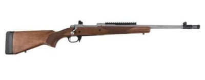 Ruger Scout Gunsite .308 Win, 16" Barrel, Stainless Steel, Walnut Stock, 10rd Mag - $1049.99