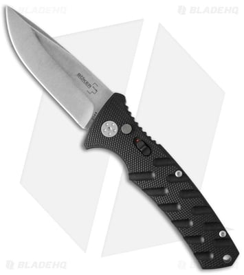 Boker Plus Strike Drop Point Automatic Knife (3.25" Stonewash) 01BO400N - $42.95 (Free S/H over $99)