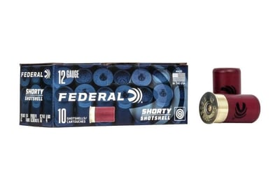Federal 12 Gauge 1-3/4 in 15/16 oz 8 Shot Shorty Shotshell 10/Box - $6.99