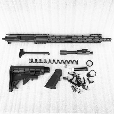 *Rifle Build Kit* 16" .223 Wylde Ar15 with 15" Light Mlok Rail - $399