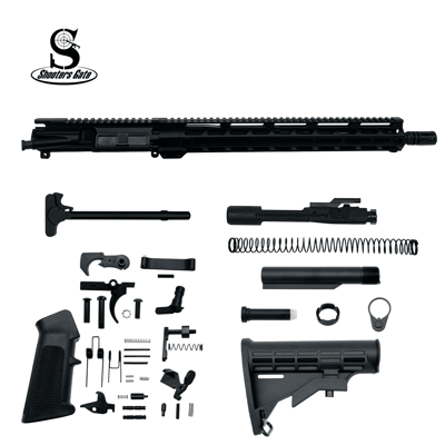 AR-15 300 Blackout 16″ Rifle Upper Complete Build Kits (Assembled) - $446.39