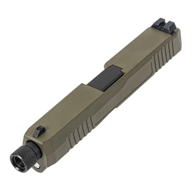 PSA Dagger Complete Slide Assembly with Threaded Barrel, Carry Cut, Sniper Green - $159.99