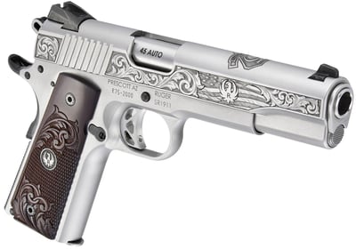 Ruger SR1911 75th Anniversary 45 ACP Stainless Steel 5" 8+1 Rnd - $1399.97 ($12.99 Flat S/H on Firearms)