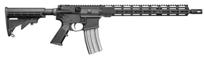 Del-Ton Echo 316M 5.56x45mm 16" 30+1 Black Hard Coat Anodized 5 Position M4 Stock Black Polymer Grip - $348.49 