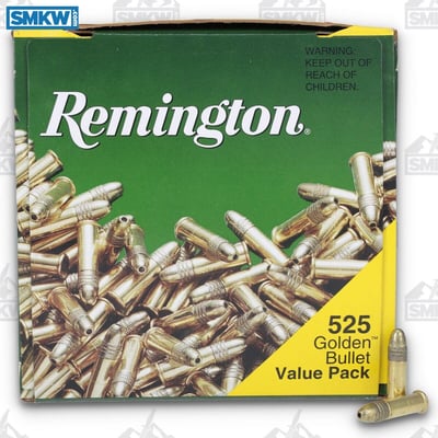 Remington High Velocity Rimfire 36 gr HP .22 LR 525 Rounds - $39.99