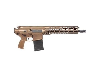 Sig Sauer MCX Spear Pistol, .308 Win, 13" Barrel, FDE, Side Charging Handle, 20rd - $4199.89 